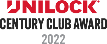 Home 7 Unilock Century Club Award 2022. Unilock is a paving stone and retaining wall company.